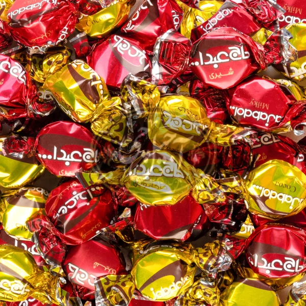 پشمک شیری شکلاتی حاج عبدالله