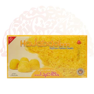 پشمک لقمه زعفرانی350گرم حاج عبدالله