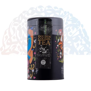 چای کارامل استوانه 130 گرمی ساعدی نیا