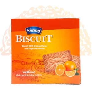 بیسکویت پذیرایی پرتقالی سیرنگ