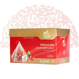 دمنوش هرمی چای ترش 14عددی مهرگیاه