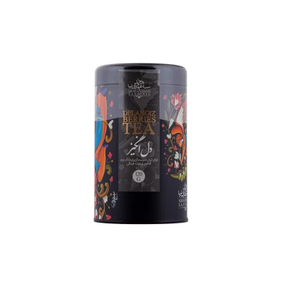دمنوش دل انگیز استوانه 120 گرمی ساعدی نیا