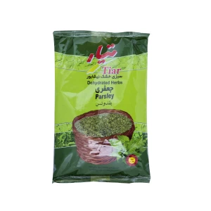 سبزی جعفری بسته 180 گرمی تیار