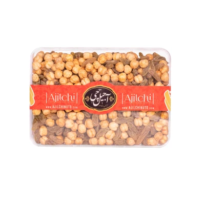 نخود و کشمش کادویی بسته 350گرمی آجیل چی