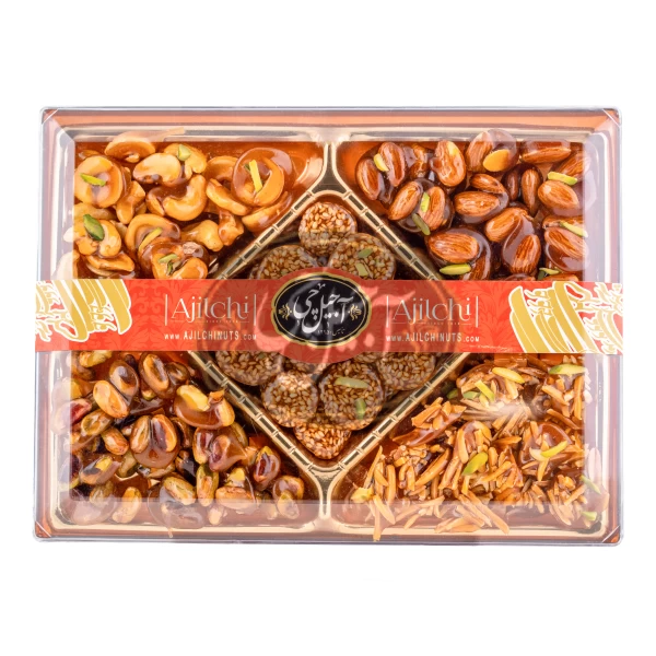 سوهان عسل 5مغز مخصوص آجیل چی