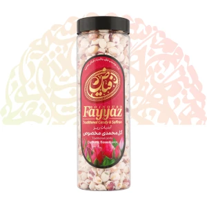 آبنبات گل محمدی قطره ای بسته 400 گرمی فیاض