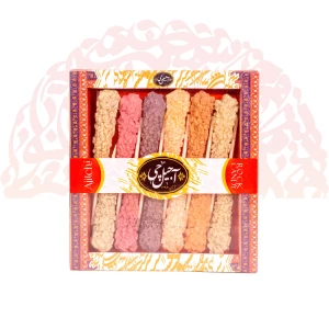 نبات نی دار بسته  12عددی طعم دار آجیل چی