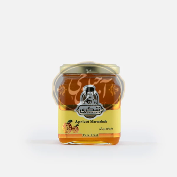 مارمالاد زردآلو 300 گرمی شکری