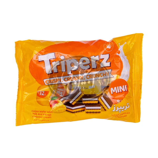 ویفر کرم شیری انبه 220 گرمی تریپرز