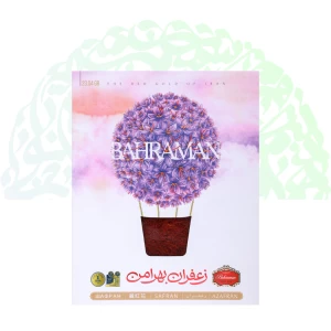 زعفران 5مثقالی قوطی بهرامن