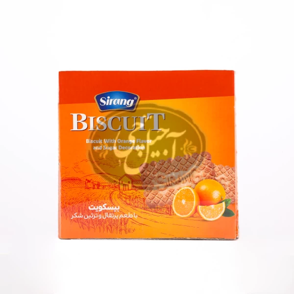 بیسکویت پذیرایی پرتقالی سیرنگ