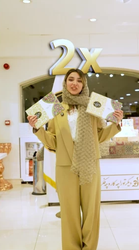 با هر ۲ میلیون تومان خرید، یک فرصت برای چرخوندن گردونه از سایت دریافت می‌کنی
